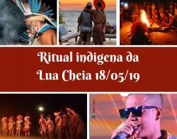 panfleto Ritual indigena Patax da Lua Cheia