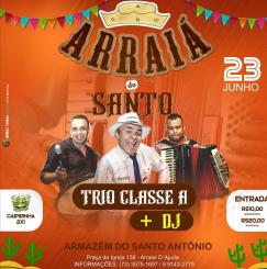 panfleto Arrai do Santo - Trio Classe A