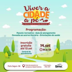 panfleto Projeto Viver a Cidade a P