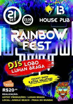 panfleto Rainbow Fest 2019
