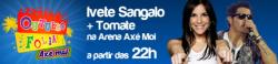 panfleto Outubro Folia - Ivete Sangalo & Tomate