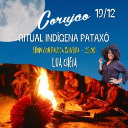 panfleto Ritual indgena Patax da Lua Cheia