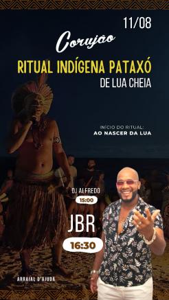 panfleto Ritual da Lua cheia + JBR + Dj Alfredo