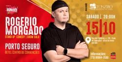 panfleto Stand Up Comedy - Rogrio Morgado