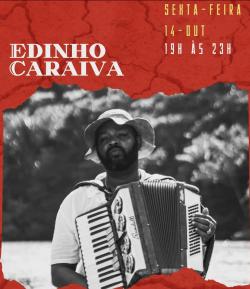 panfleto Forr ao vivo - Edinho Carava