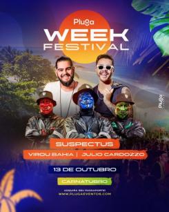 panfleto Pluga Week Festival - Carnatubro 