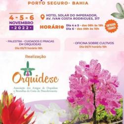 panfleto 23ª Exposição de Orquídeas e Bromélias - Orquidesc 