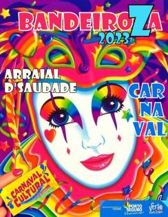 panfleto BANDEIROZA 2023 - Arraial d'Saudade