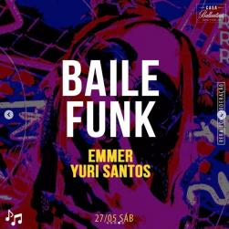 panfleto DJs Emmer + Yuri Santos