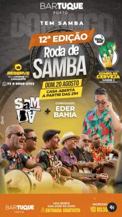 panfleto 12a Edio Roda de Samba