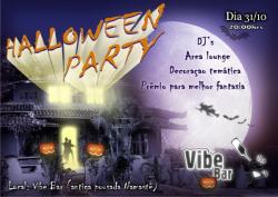 panfleto Halloween Party