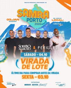 panfleto Samba Porto 2026