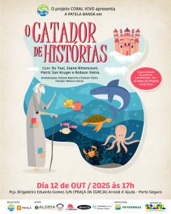 panfleto 'O Catador de Histrias'