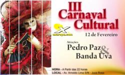 panfleto III Carnaval Cultural do Lions Clube Santa Cruz