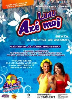panfleto Luau Ax Moi