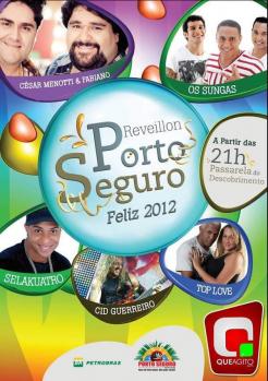 panfleto Reveillon Porto Seguro 2012