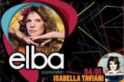 panfleto Elba convida Isabella Taviani