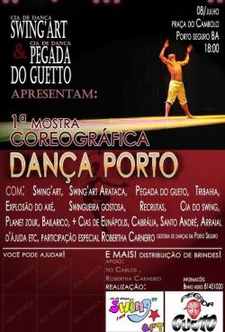 panfleto 1 Mostra Coreogrfica Dana Porto