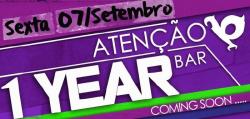 panfleto Ateno Bar 1 Year