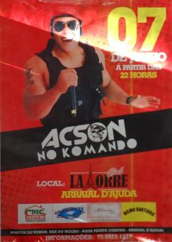 panfleto Acson no Komando