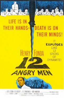 panfleto '12 Angry Men'