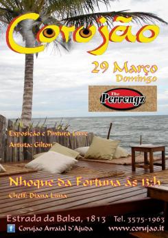 panfleto Nhoque da fortuna + The Perrengz