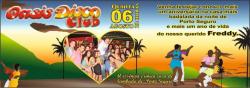 panfleto Zouk/Lambada Night -  Aniversrio do Freddy