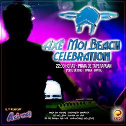 panfleto Ax Moi Beach Celebration