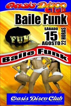 panfleto Baile Funk