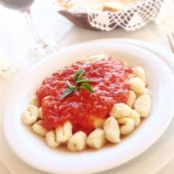 panfleto Gnocchi da fortuna do Delicatto