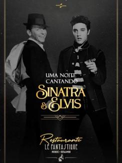 panfleto Noite Sinatra & Elvis
