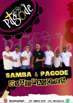 panfleto Mais Pagode + Dj Yuri Santos