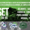 panfleto  Dia Mundial de Limpeza das praias