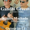 panfleto Gandhi Grecov + Renato Machado