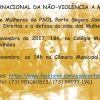 panfleto Dia Internacional de Luta em defesa da vida das Mulheres