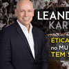 panfleto Palestro com Leandro Karnal