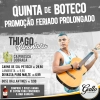 panfleto Quinta de Boteco - Thiago Alcntara