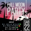 panfleto Full Moon Party