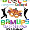 panfleto Bloco Cultural BAMUPS