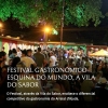 panfleto 4º Festival Gastronómico Esquina do Mundo