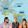 panfleto Lucas Max + DJs Be Boots