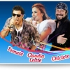 panfleto Outubro Folia 2011 - Ivete Sangalo, Eva, Tomate, Claudia Leite, Chiclete, Araketu