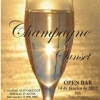 panfleto Champagne Sunset