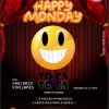 panfleto Happy Monday - Troca Troca