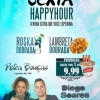 panfleto Happy Hour com Petra Bou�as & Diego Soares