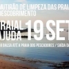panfleto  V Mutiro de Limpeza das praias da Orla da Costa do Decobrimento