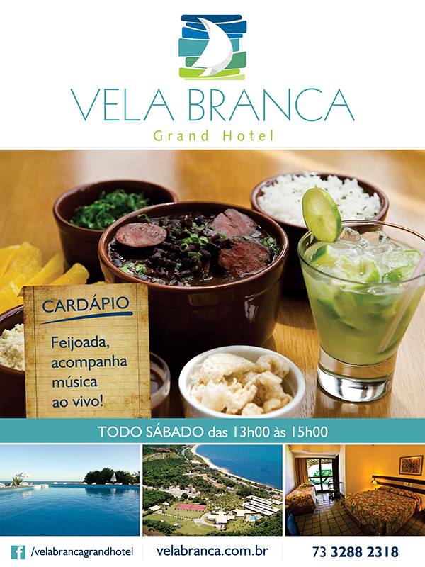 Cartaz  - Hotel Vela Branca - Rua Dr Antnio Ricaldi, 177 - Cidade Histrica, Sábado 7 de Junho de 2014