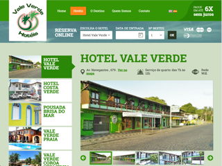 panfleto Hotel Vale Verde