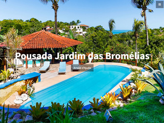 panfleto Jardim das Bromlias Hotel Pousada