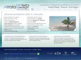 panfleto Arraial Web Design - Criao de Site - Hospedagem 